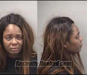 Mugshot of Jamelia A Hampton booked in Kankakee County, Illinois on March 25, 2026