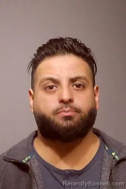 Booking photo from Kendall County, Illinois