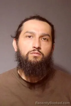 Mugshot of JORGE LUIS MONJARAZ booked in Kendall County, Illinois on March 13, 2026