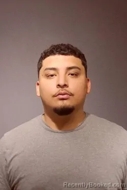Mugshot of ERICK JAVIER GARCIA VICENCIO booked in Kendall County, Illinois on May 15, 2026