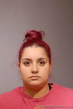Mugshot of NOEMI ISABEL SOLIS GARCIA booked in Kendall County, Illinois on July 21, 2026