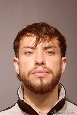 Mugshot of Omar Alejandro Velasco Rodriguez booked in Kendall County, Illinois on August 20, 2026