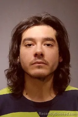 Mugshot of Sergio Manuel Esparza booked in Kendall County, Illinois on August 22, 2026