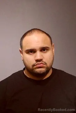 Mugshot of Isaac Ivan Arreola booked in Kendall County, Illinois on August 22, 2026
