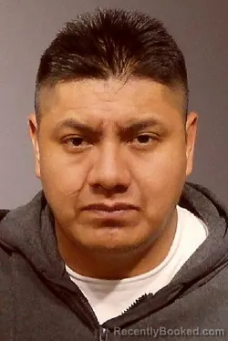 Mugshot of Alberto Velasquez Duran booked in Kendall County, Illinois on October 26, 2026