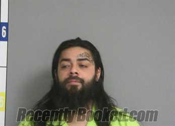 Mugshot of SABAS ANGEL VILLARREAL booked in La Salle County, Illinois on July 9, 2026