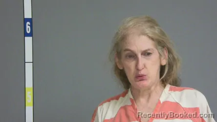 Mugshot of Vicki Kay Foreman booked in La Salle County, Illinois on October 24, 2026