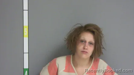 Mugshot of Samantha Lynn Pouk booked in La Salle County, Illinois on August 20, 2026
