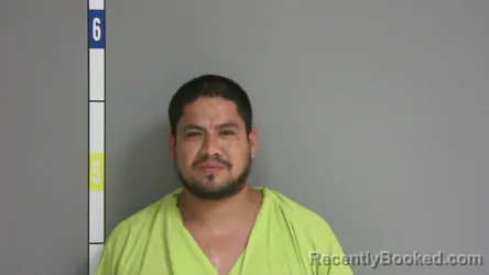 Mugshot of JUAN PABLO SANTIZO-ARANDA booked in La Salle County, Illinois on July 16, 2026