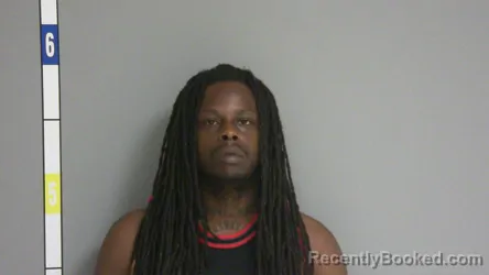 Mugshot of DONELL LAVELLE THOMAS booked in La Salle County, Illinois on July 17, 2026