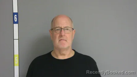 Mugshot of David Sroge booked in La Salle County, Illinois on August 25, 2026