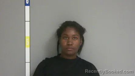 Mugshot of Calliazah U Perry booked in La Salle County, Illinois on August 22, 2026