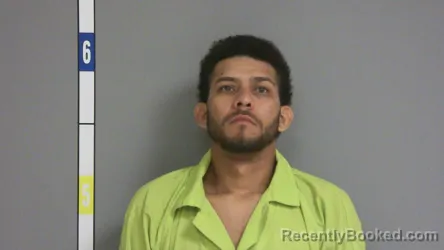 Mugshot of Robert Jose Leon Quintero booked in La Salle County, Illinois on August 21, 2026