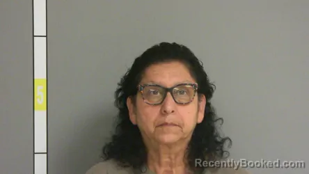 Mugshot of Anna Marie Cervantes booked in La Salle County, Illinois on August 31, 2026