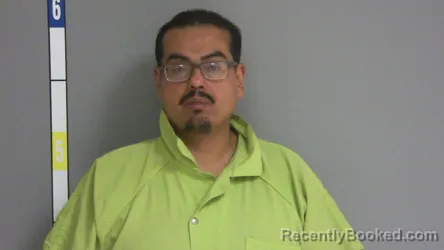 Mugshot of Sergio Quiroz Cabello booked in La Salle County, Illinois on October 25, 2026