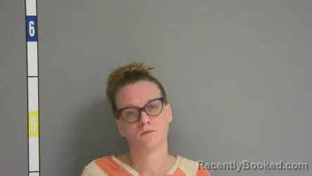 Mugshot of CAITLIN MAE PANAS booked in La Salle County, Illinois on July 17, 2026