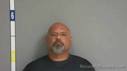 Mugshot of Angel Luis Ramos booked in La Salle County, Illinois on August 21, 2026