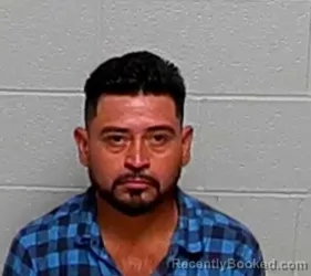 Mugshot of Gilberto Castaneda-Ortiz booked in Lake County, Illinois on August 9, 2026