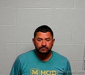 Mugshot of JOSE FLORES-LANDA booked in Lake County, Illinois on May 20, 2026