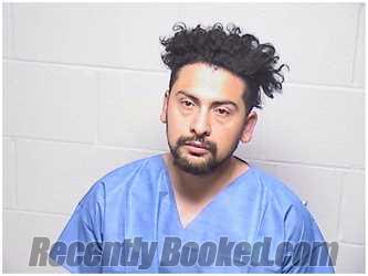 Mugshot of Salvador Alanis-Moreno booked in Lake County, Illinois on August 26, 2026
