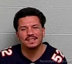 Mugshot of MARC A SANTIAGO booked in Lake County, Illinois on March 12, 2026