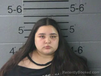 Mugshot of BREAHNA MARIE MOBLEY booked in Lawrence County, Illinois on April 1, 2026