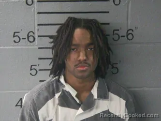 Mugshot of DONNELL DEONTE LOWERY booked in Lawrence County, Illinois on April 1, 2026