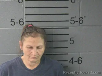Mugshot of LAURA ANN ZABLOUDIL booked in Lawrence County, Illinois on May 13, 2026