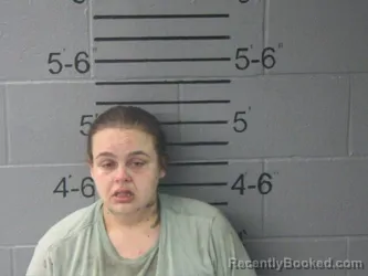 Mugshot of AYREN PAIGE KARNS booked in Lawrence County, Illinois on June 24, 2026