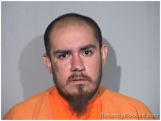 Mugshot of Oscar Arreola booked in McHenry County, Illinois on August 7, 2026