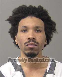 Booking photo from Macon County, Illinois