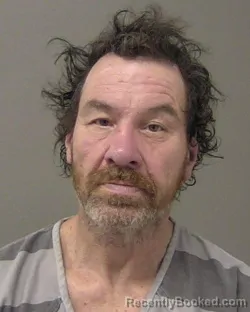 Mugshot of LARRY DEAN ENSIGN booked in Macon County, Illinois on March 8, 2026