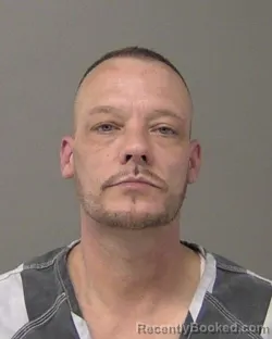 Mugshot of JEREMY DEAN WATTS booked in Macon County, Illinois on March 14, 2026