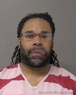 Mugshot of LARRY CORDELL Junior MORRIS booked in Macon County, Illinois on March 19, 2026