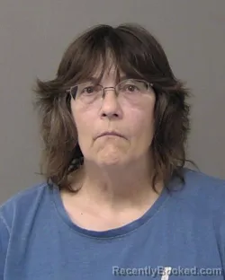 Mugshot of RHONDA MARIE THOMAS booked in Macon County, Illinois on March 20, 2026