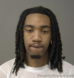 Mugshot of KEVION KERSHAWN BROWN booked in Macon County, Illinois on March 22, 2026