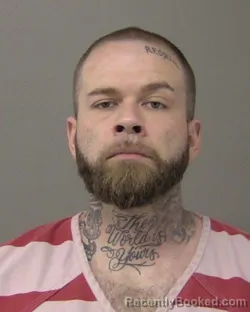 Mugshot of BRETT DAVID MORAN booked in Macon County, Illinois on March 31, 2026