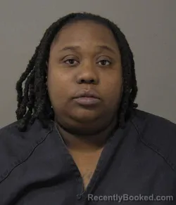Mugshot of BRITTANY LATRICE COPELAND booked in Macon County, Illinois on May 2, 2026