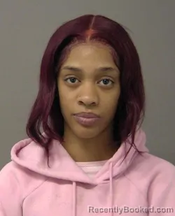 Mugshot of DESTINY AMARI BRADFIELD booked in Macon County, Illinois on May 4, 2026