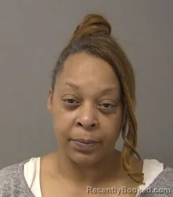 Mugshot of DANISHA LASHON PARKER booked in Macon County, Illinois on June 26, 2026