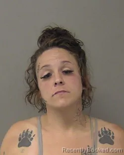 Mugshot of ANGEL MARIE MARTOS booked in Macon County, Illinois on June 30, 2026