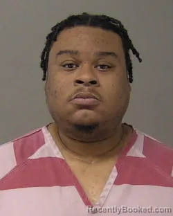 Mugshot of RAYMONCE LAMAR THOMAS booked in Macon County, Illinois on July 9, 2026