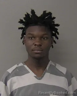 Mugshot of RAHEEM JEROME MATHEWS booked in Macon County, Illinois on July 12, 2026
