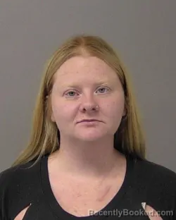 Mugshot of Elizabeth Kay Duby booked in Macon County, Illinois on August 25, 2026