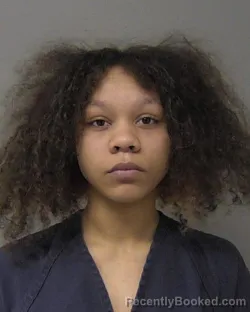 Mugshot of Aereonna Unique Halmon booked in Macon County, Illinois on August 26, 2026