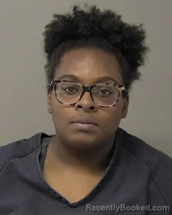 Mugshot of Samande Shantae Beasley booked in Macon County, Illinois on September 4, 2026