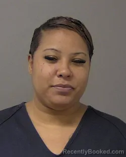 Mugshot of Lasabrea Amber-Chantel Taylor booked in Macon County, Illinois on September 30, 2026