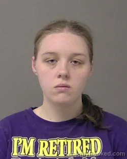 Mugshot of Kayla Ann Irvin booked in Macon County, Illinois on October 5, 2026