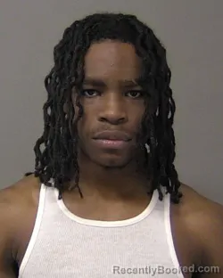 Mugshot of Stephon Amani Taylor booked in Macon County, Illinois on October 5, 2026