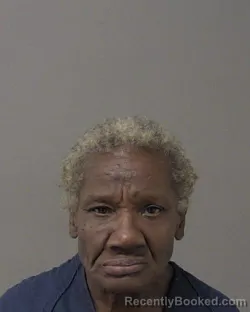 Mugshot of Alberta Rene Busby booked in Macon County, Illinois on October 7, 2026